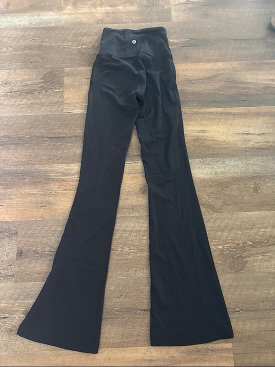 lululemon athletica Pants - lululemon athletica Black Boot-Cut Flare Yoga Pants